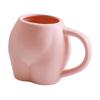 3D Ceramic Coffee Mugs with Handle Milk Juice Mug Drinkware Home Decor Porcelain