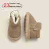 Winter Step-Ahead Velvet-Lined Baby & Toddler Snow Boots - Solid Color, Short Style for Boys & Girls