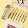 3 pcs Dustproof Lid Makeup Brush Organizer Reusable Clear Storage Case Cosmetics Storage Box  Travel