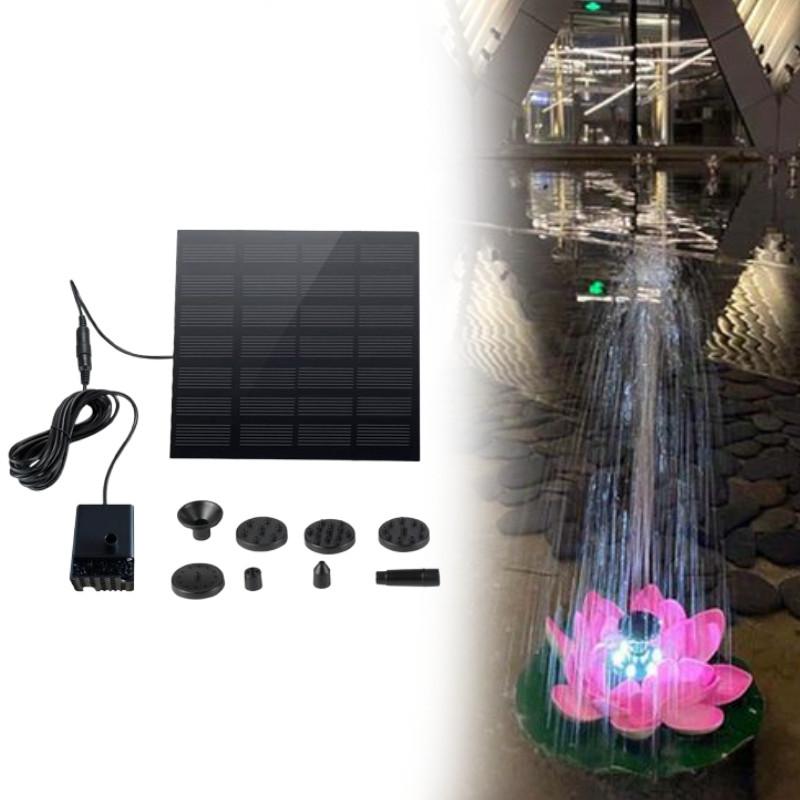 Solar Fountain For Pond And Bird Bath Outdoor Water Feature