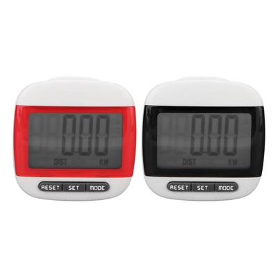 Elderly Step Counter LCD Display Clear Screen Accurate Walking Pedometer with Clip