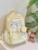 2025 Korean-Style Women's Backpack: Large Capacity, Stylish School Bag for Junior High Girls
