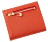 Pon Compact Honeycell Wallet Bifold Wallet Bifold Leather Day Day Gift Present Birthday 6461 [Cypris] Women's Women's Father's Mother's