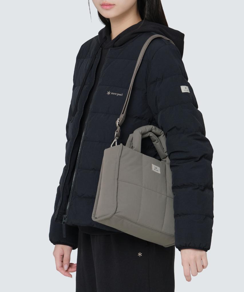 Snowpeak Apparel Cample Medium Tote Bag (S24Fwctb19) Dark Khaki