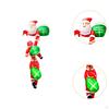 Christmas Inflatable Climbing Santa Claus 94.49'' Tall Hanging Inflatables Outdoor