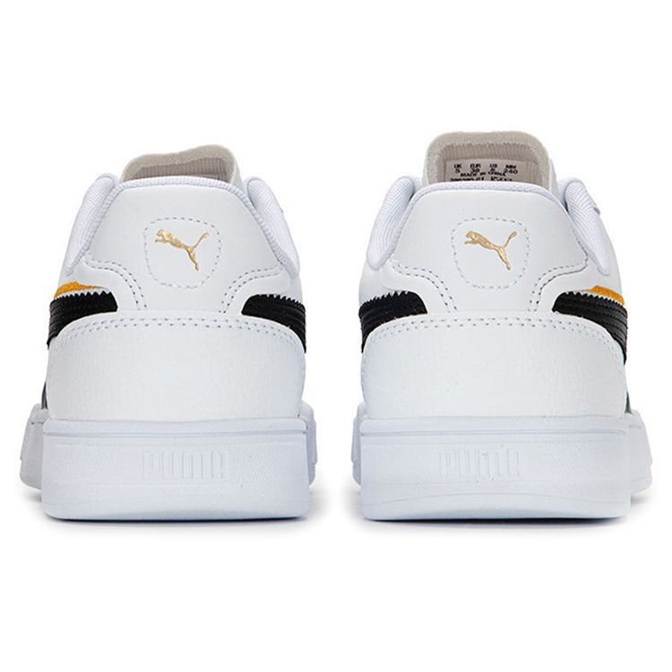 Puma Caven Dime FC Białe Czarne Złote Sneakersy Unisex Team-Gold Tangerine 386380-01