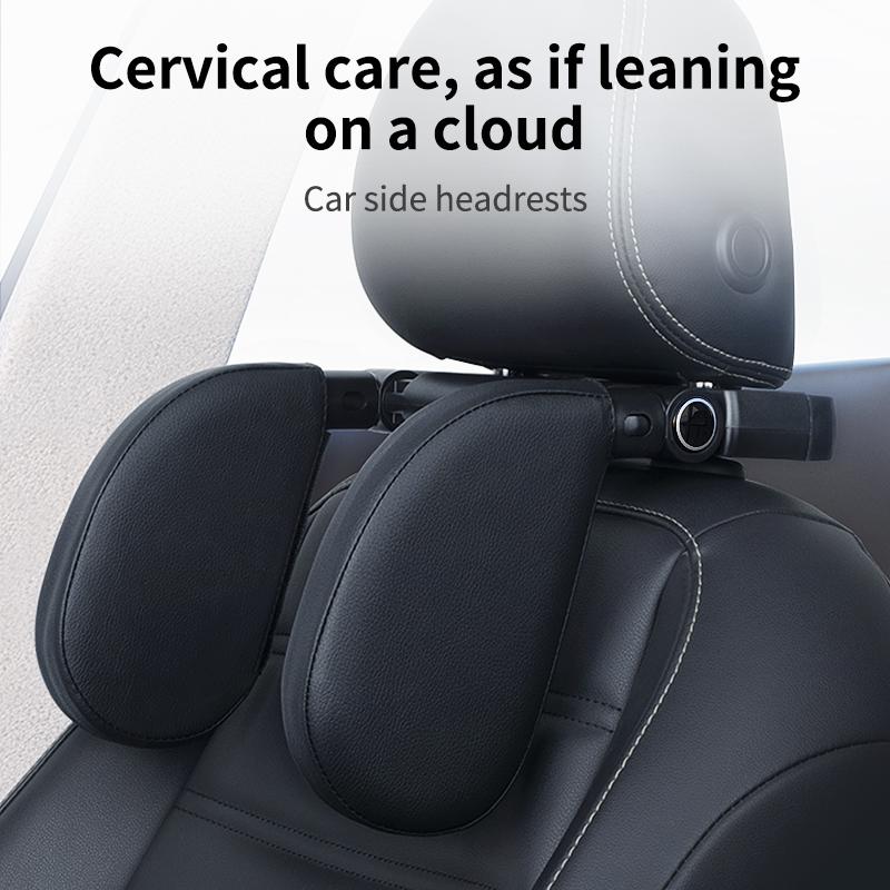 Multifunctional Car Travel Side Pillow With Built-in Invisible Storage Hook And Aromatherapy Box