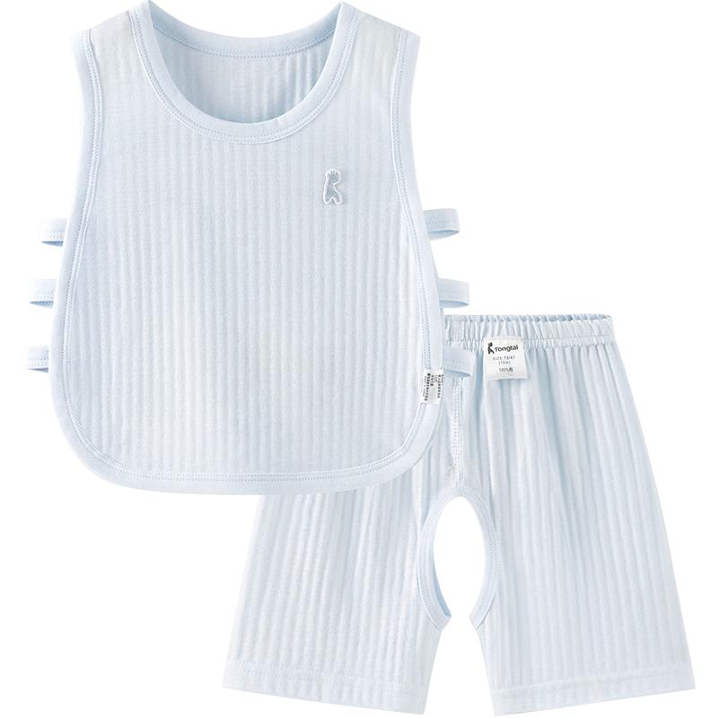 TONGTAI Baby Pure Cotton Vest & Shorts Set
