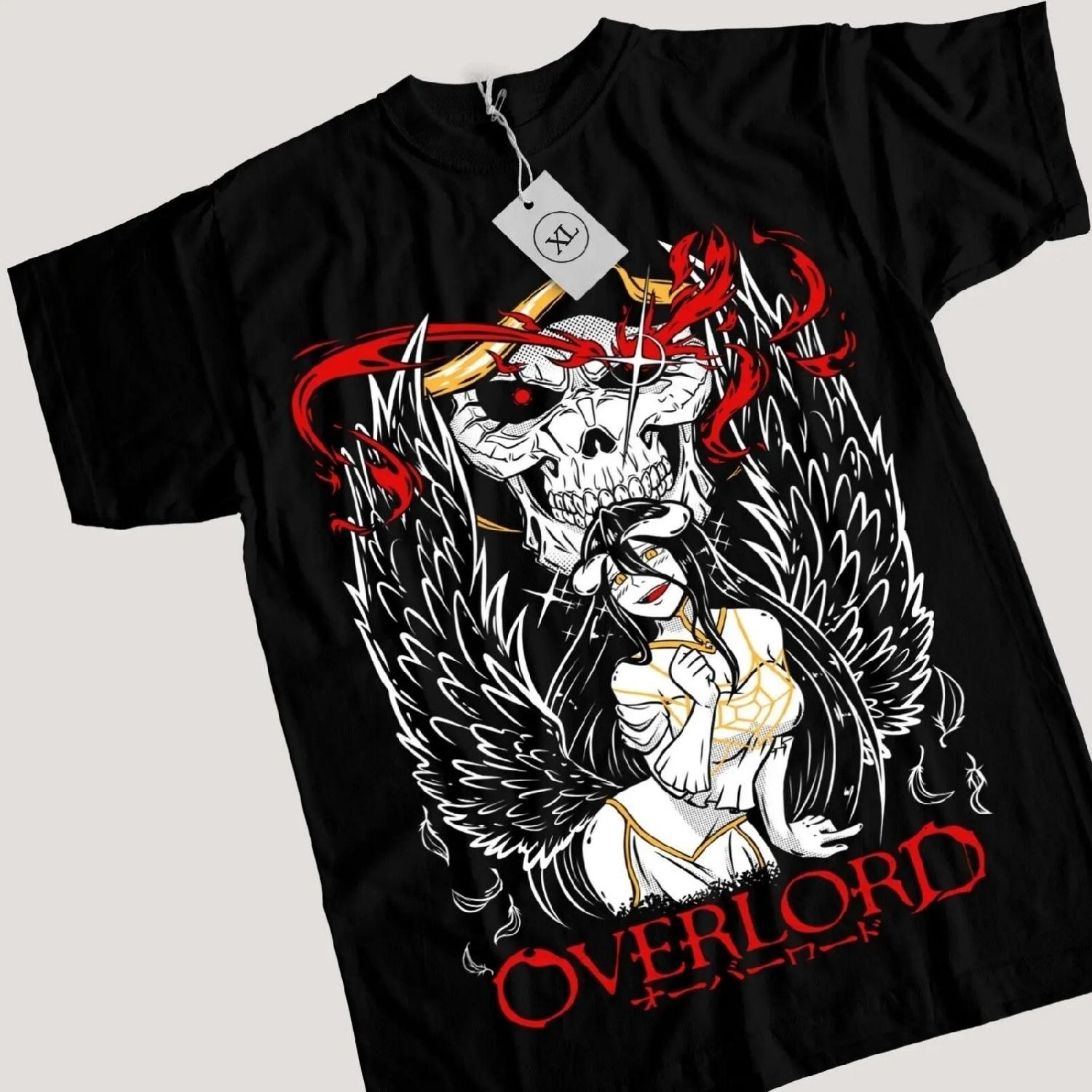 Футболка Overlord Айнз Оал Гоун Альбедо Overlord Аниме Манга Подарки Футболка Все Размеры S