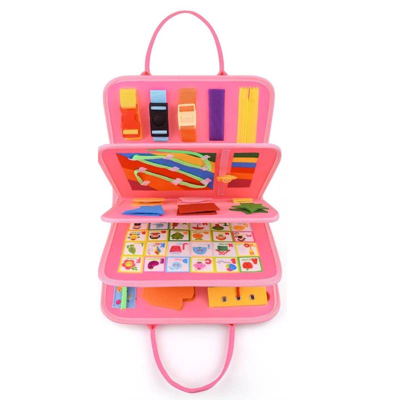 

Детская развивающая игрушка-доска, праздничная дорожная доска «Занятый единорог» для малышей, сенсорная