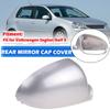 2x Silver Rearview Mirror Door Cover For VW Golf Rabbit Jetta MK5 Passenger SIDE