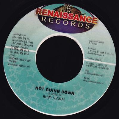 7-Zoll Schallplatte BUSY SIGNAL / KRIS KELLI - Not Going Down / Luv Them Away KEINE Renaissance Rec 2005 Jamaika Reggae, Ska & Dub Gebraucht