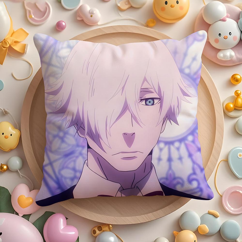 Death Anime P-Parade Cushion Cover Home & Car Multi-Scene Pillow Cover - Reversible, Soft & Durable for Daily Use