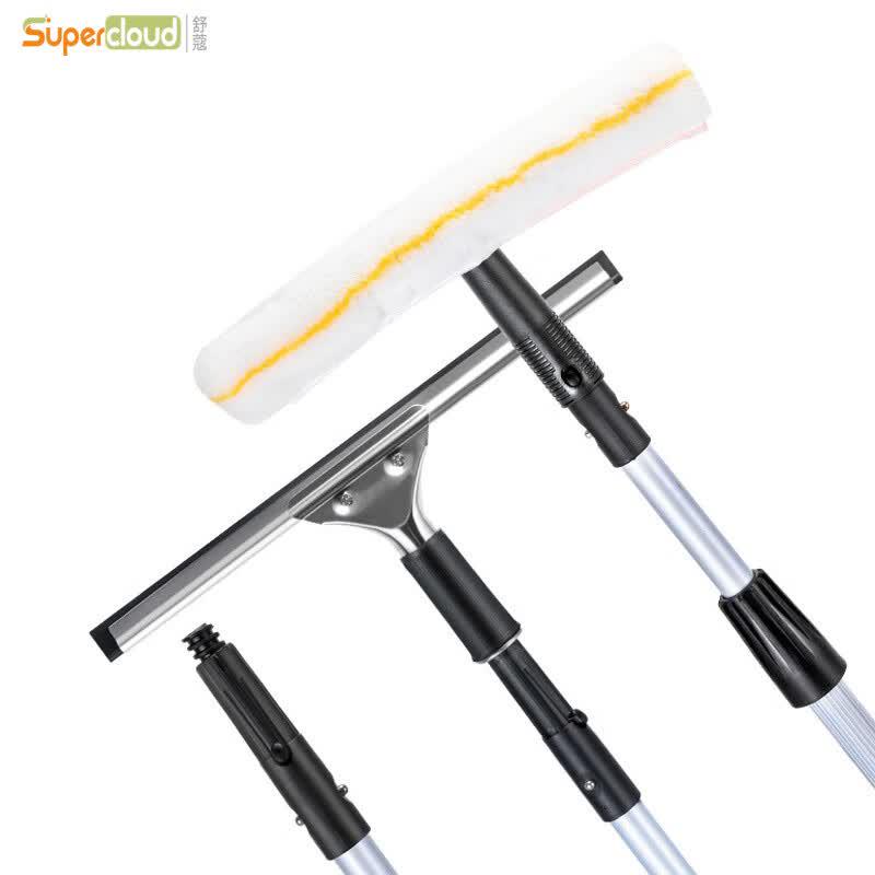Supercloud 3-in-1 Telescopic High-Rise Window Cleaning Kit