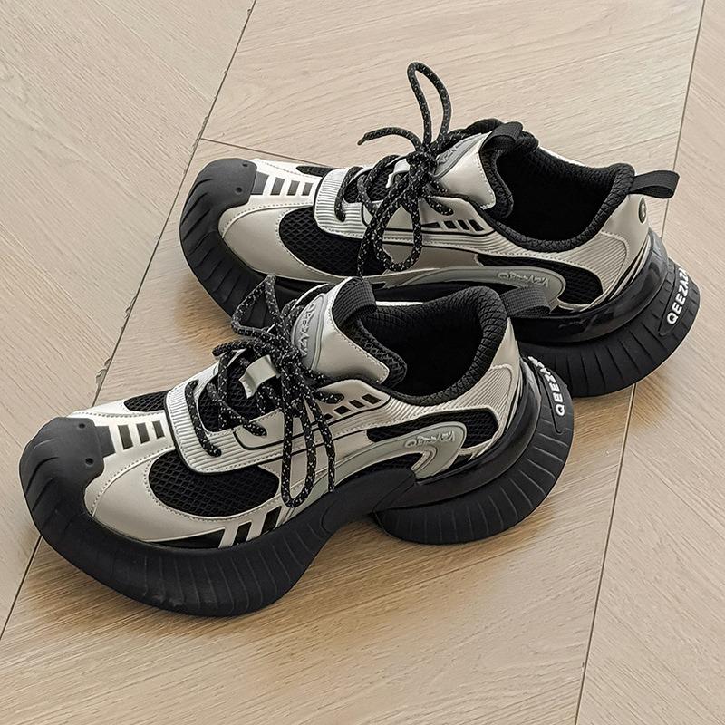 3866 streamer retro dad shoes platform heightened men's and women's autumn and winter new casual outdoor sports mesh shoes