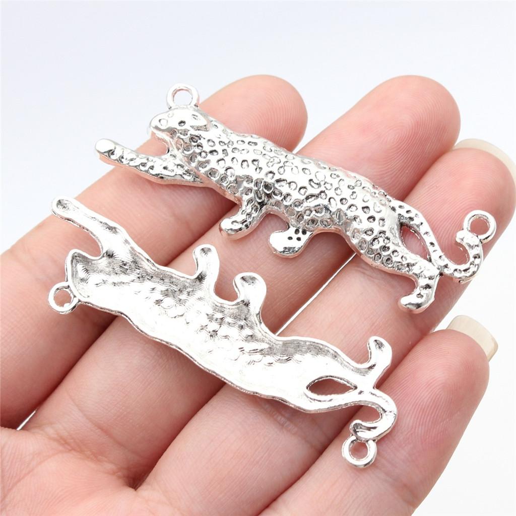 Charms Tiger Lion Wolf Pendants Kids' Jewelry Materials QC131