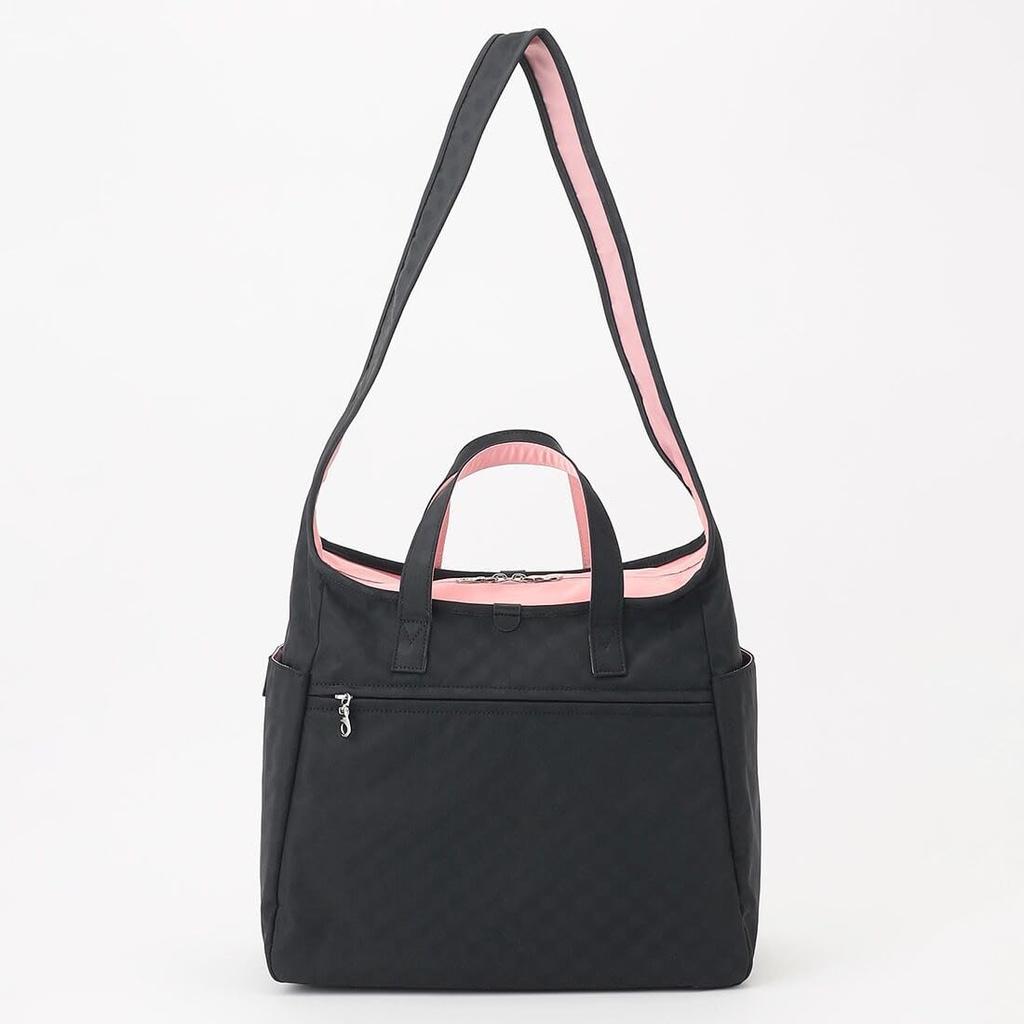 Shoulder Bag by Manami Konishi Polka Dots Active Shoulder Bag with Handle YK00503 Greige [Isaac] (26)