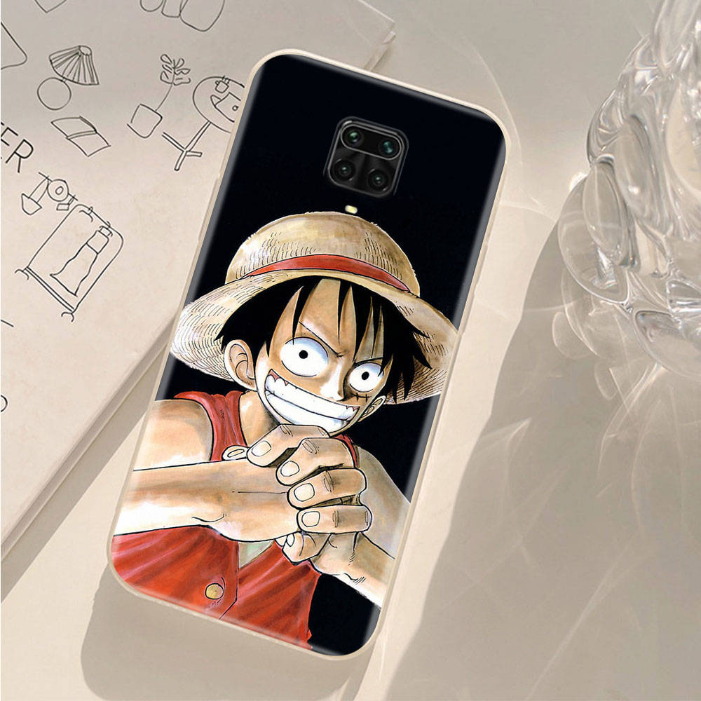 AD62 One Piece Luffy Clear Case for Samsung A04 A14 A23 A34 A54 M23 M33 M52 M53 Realme 10 9 C30S C35 C55 VIVO Y02 Y21 Y33S Y51 X80 V25 Cover