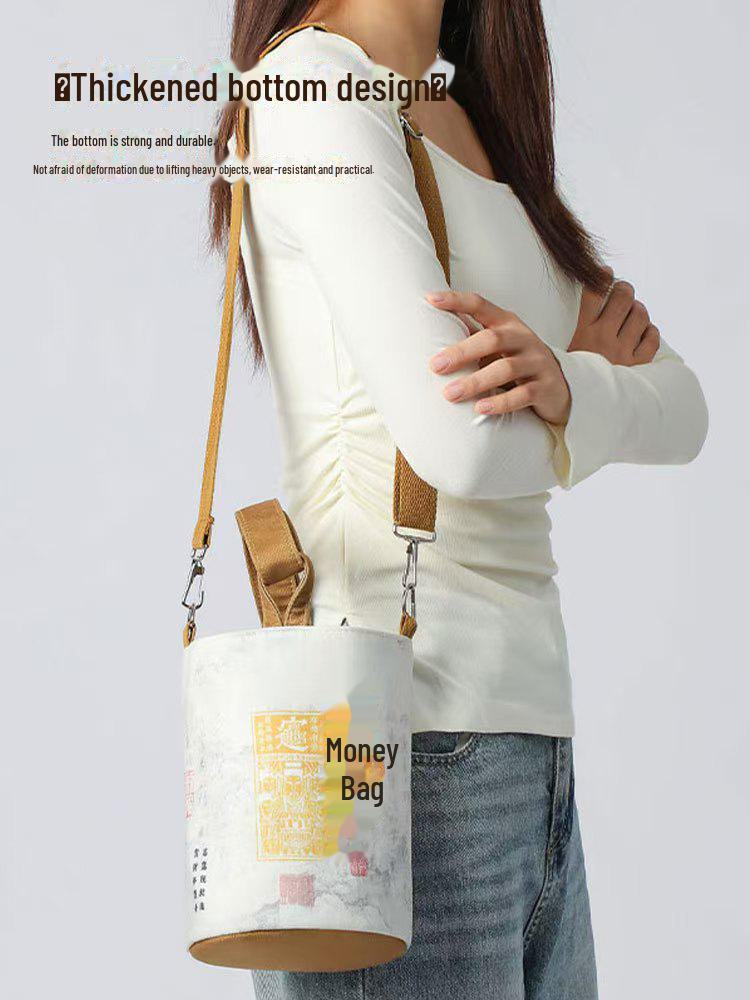 

Холщовый мешок для денег, приносящий удачу: Стильная сумка через плечо и сумка для хранения вещей для девочек