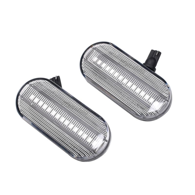 Dynamic LED Side Marker Turn Signal Light Indicator Lamp For SEAT Leon 1M Ibiza 6L Toledo Cordoba Skoda Octavia VW Golf 3