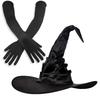 Beautiful Witch Hats Suit Light Halloween Hats Unisex Personality Witch Hat for Halloween Make Up and Masquerades