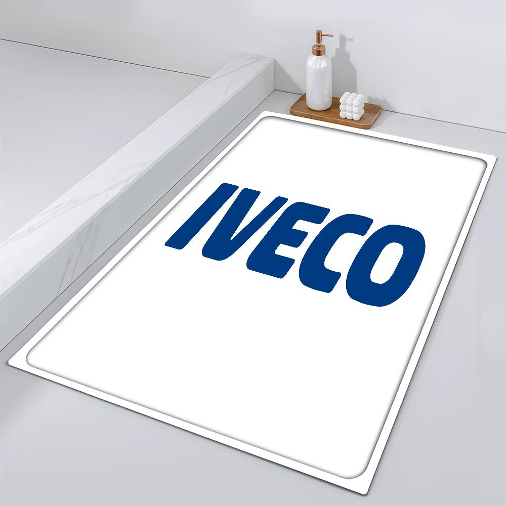 Door Mat Bedside Logo Entrance Bath Floor Decoration Corridor Door Car Mat Carpet Living Room I-Iveco Balcony