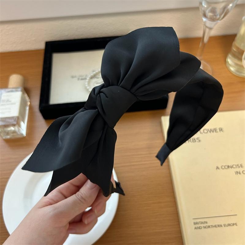 

Шикарный Оригинальный Ободок для Головы с Узлом из Сатиновой Ткани, Женский Повседневный Головной Убор, Женский Головной Убор, Ободок для Волос, Украшения
