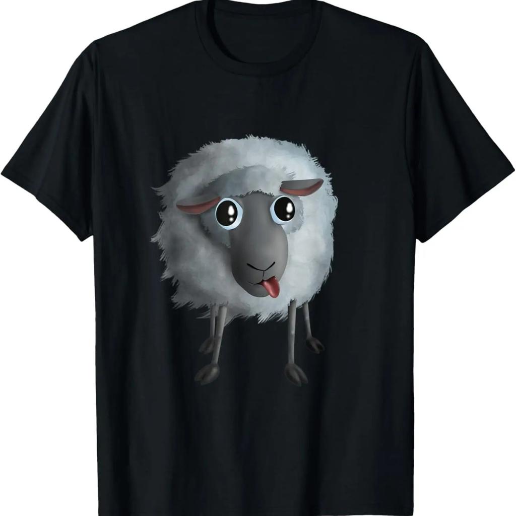 Sweet Sheep - Crazy Tongue (D010-0901A) T-Shirt
