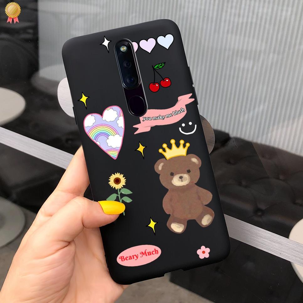 Für Oppo F11 Pro F11Pro Hülle Rückseite Luxus Niedlich Cartoon Silikon Für OppoF11 OppoF11Pro Oppo F 11 F11 Pro F11Pro Handyhülle