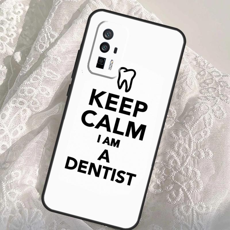 Cute Dentist Teeth Case For Xiaomi 13T 14T Pro 12T 11T 13 14 Ultra POCO X6 Pro M6 X3 X5 M5s F3 F5 F6 Cover