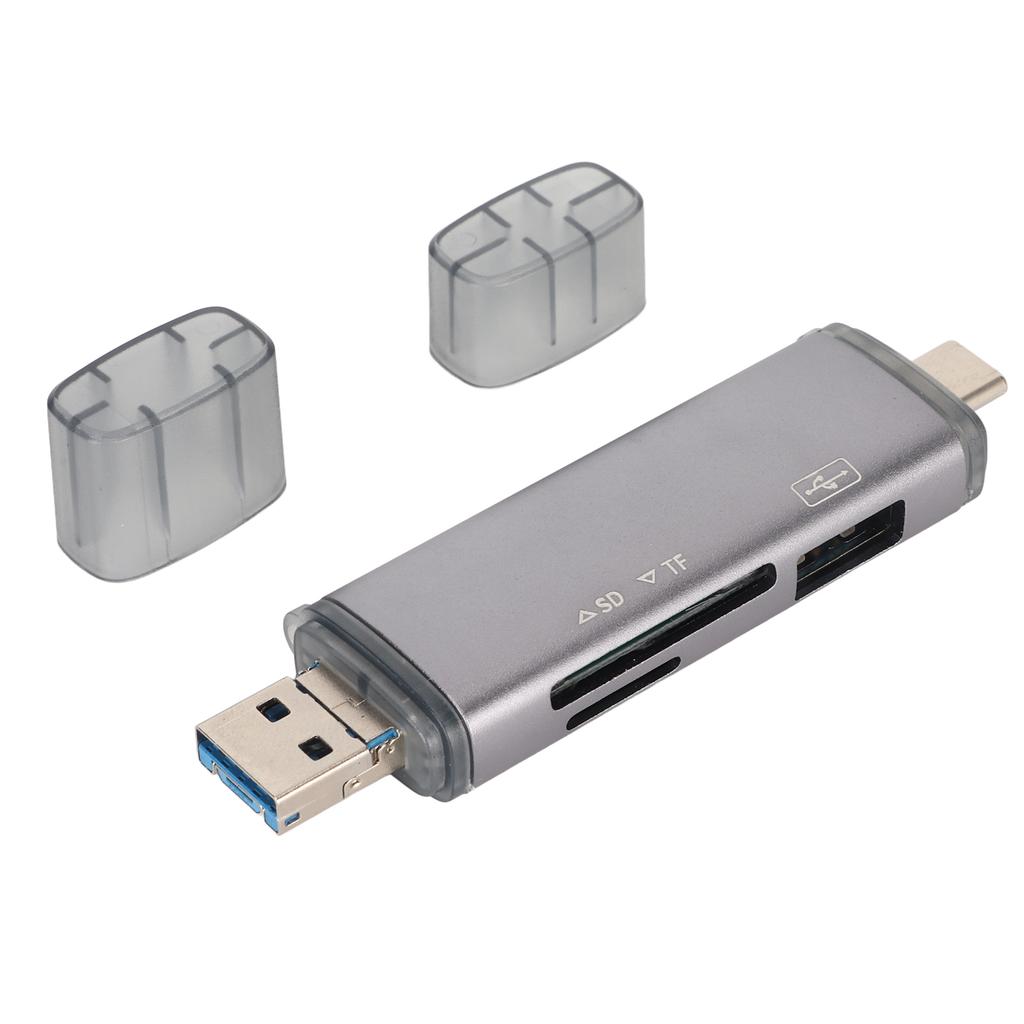 Kartenleser OTG USB C USB MICRO USB 5Gbps Ultraslim Plug and Play Speicherkartenleser für Telefon PC