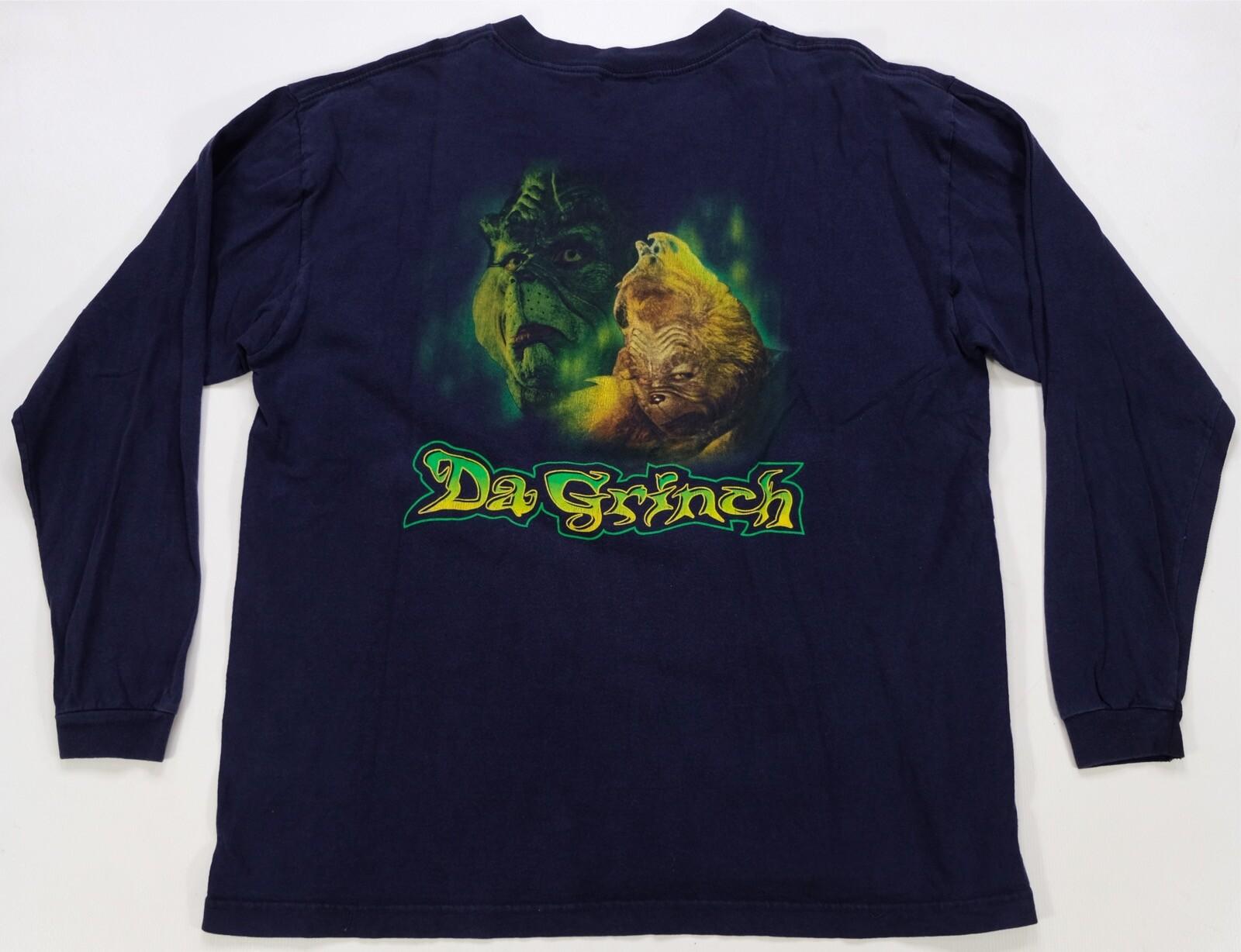 VTG DR. SEUSS Da Grinch How The Grinch Stole Christmas LS T Shirt 90s SZ XL XL