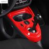 For Smart 453 Fortwo 2015 -  Dashboard AC Air Vent Window Lift Head Lamp Warning Light Cover Trim Red Accessories Interior
