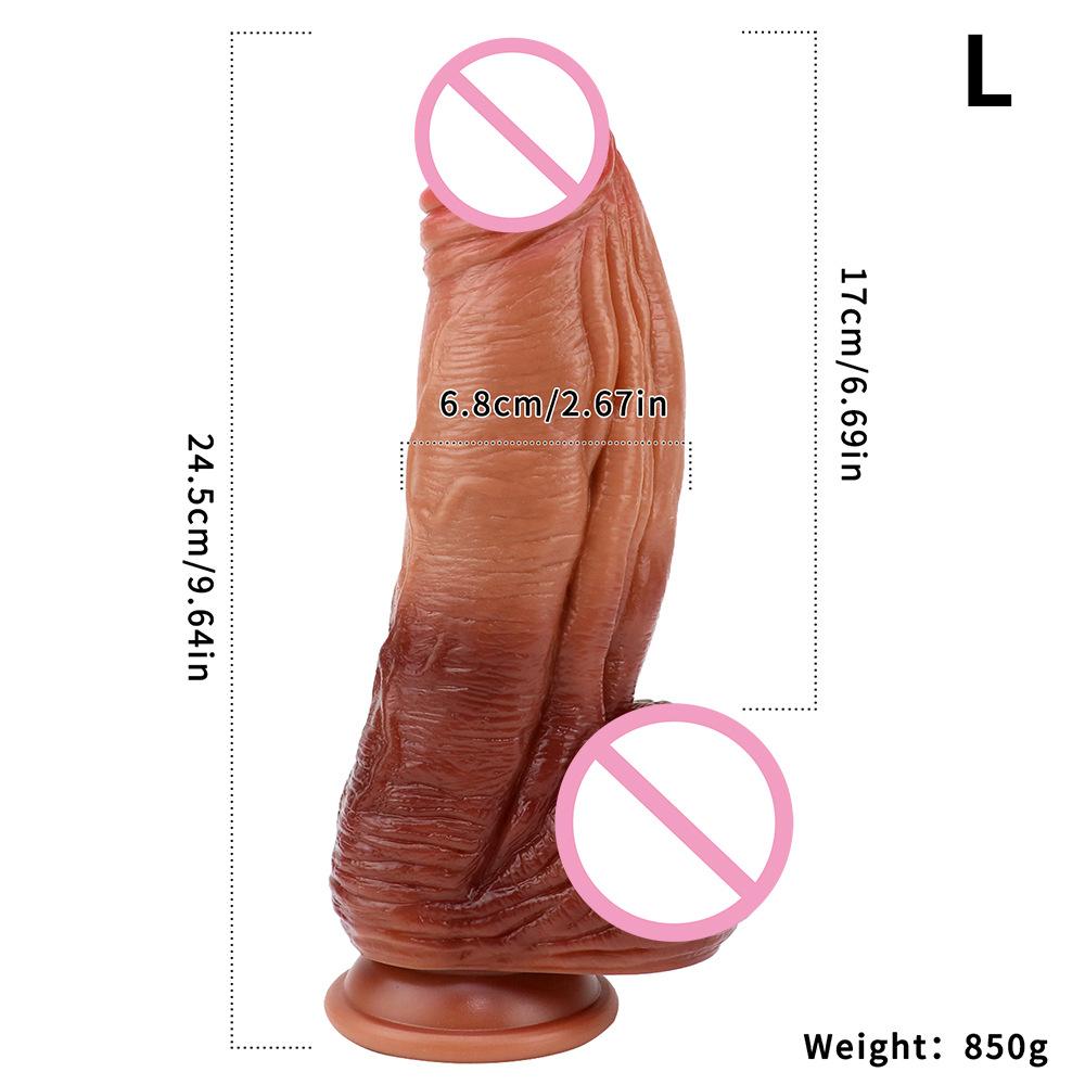 9.64 Inch Huge Dildo with Suction Cup Dildo for Anal Lifelike Dildo Realistic Penis Sex Toys for Woman Adult Sex Toys
