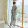 [JJINIYA] Men's Magic 40-Count Pure Cotton Long Sleeve Pajama Set [Shipped from Korea] 100% Authentic