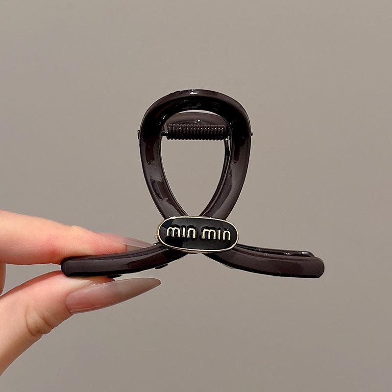 Elegant French Retro Small Shark Hair Clip for Thin Hair