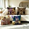 R-Record of Ragnarok Q-Qin Shi Huang  Square Double-Sided printed Pillow Case Bedroom Bedside Pillow Sofa Cushion Cover