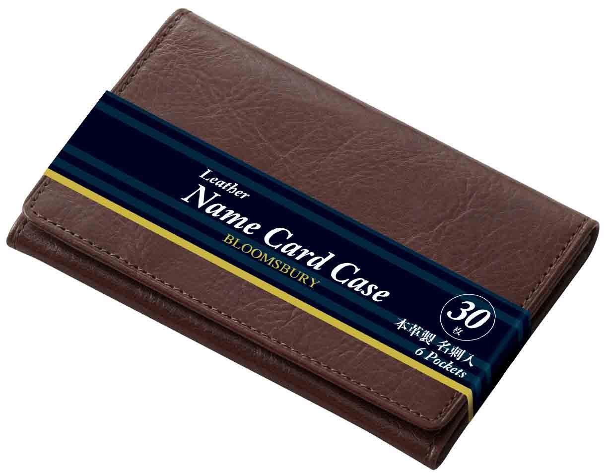 

Визитница Raymay Fujii BLOOMSBURY Бамбуковая ластовица Кожа Темно-коричневый NN8007E