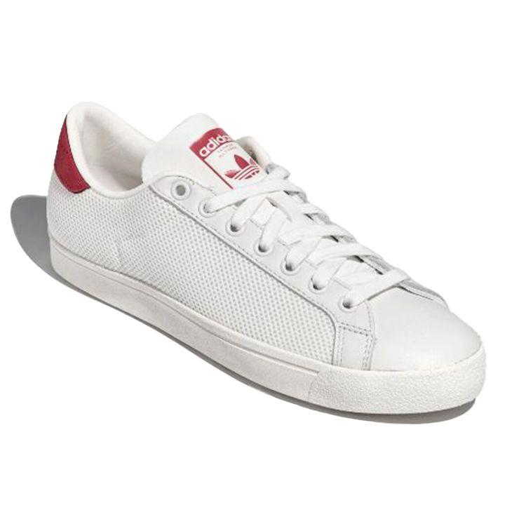 Adidas Originals Rod Laver Vintage Synthetic Leather Classic Casual Breathable Lightweight Durable Non-Slip Low-Top Sneakers Men Sneakers H02901