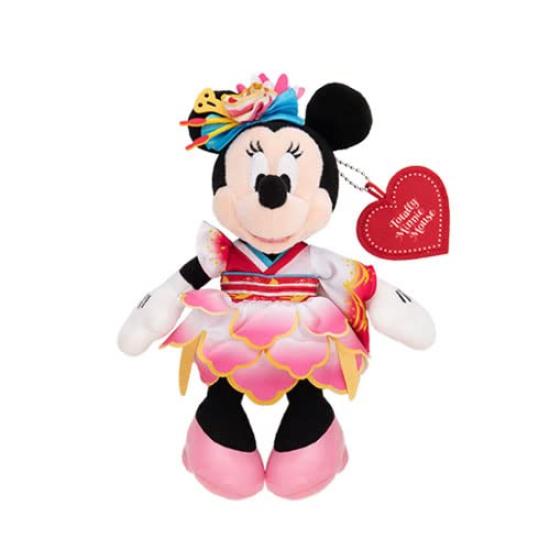 

Значок с плюшевой игрушкой Минни Маус, летний курорт Диснея, сувенир с изображением Минни Маус 2022 года от Disney Goods (Дисней Фестиваль) [Токио Лимитед]