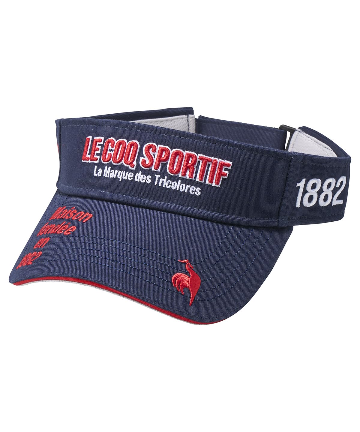 

Coq Sportif Солнцезащитный козырек Стандартный передний логотип Хлопок Гольф LG5SCP50M NV00 [Le Golf] Мужской (военно-морской флот)