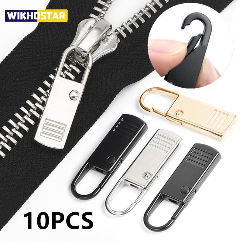 Reißverschlussschieber, sofortiger Reißverschluss-Reparatursatz, Ersatz für kaputte Schnalle, Reisetasche, Koffer, Reißverschlusskopf, DIY, Nähen, Basteln