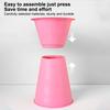 1Pcs Fixed Liner For Flower Arrangement Fixing Stand Packing Base Material Artificial Flowers Bouquet Plastic Bottom Fresh