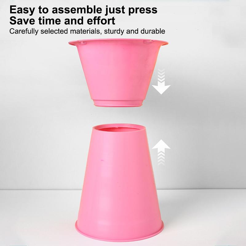 1Pcs Fixed Liner For Flower Arrangement Fixing Stand Packing Base Material Artificial Flowers Bouquet Plastic Bottom Fresh