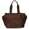 PRADA Excellent condition 1BG102 Re-Nylon x Leather Baby Bag/Mother's Bag Shoulder bag BrownUsed