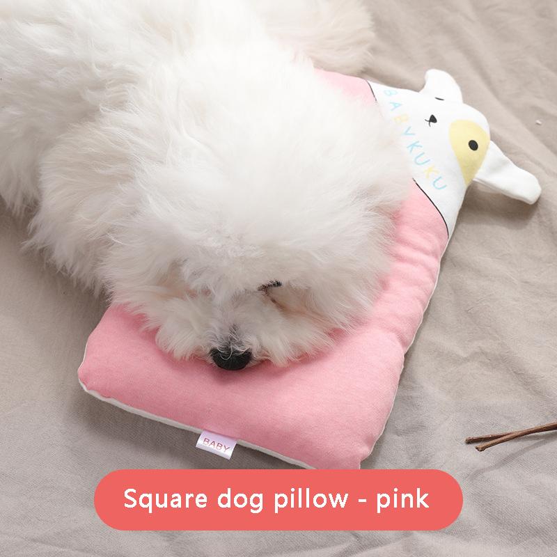 For Cute Pet Pillow Bed For Lovely Shape Plush Large Dog Pillow Mat High Elastic Cat Sleeping Pillows