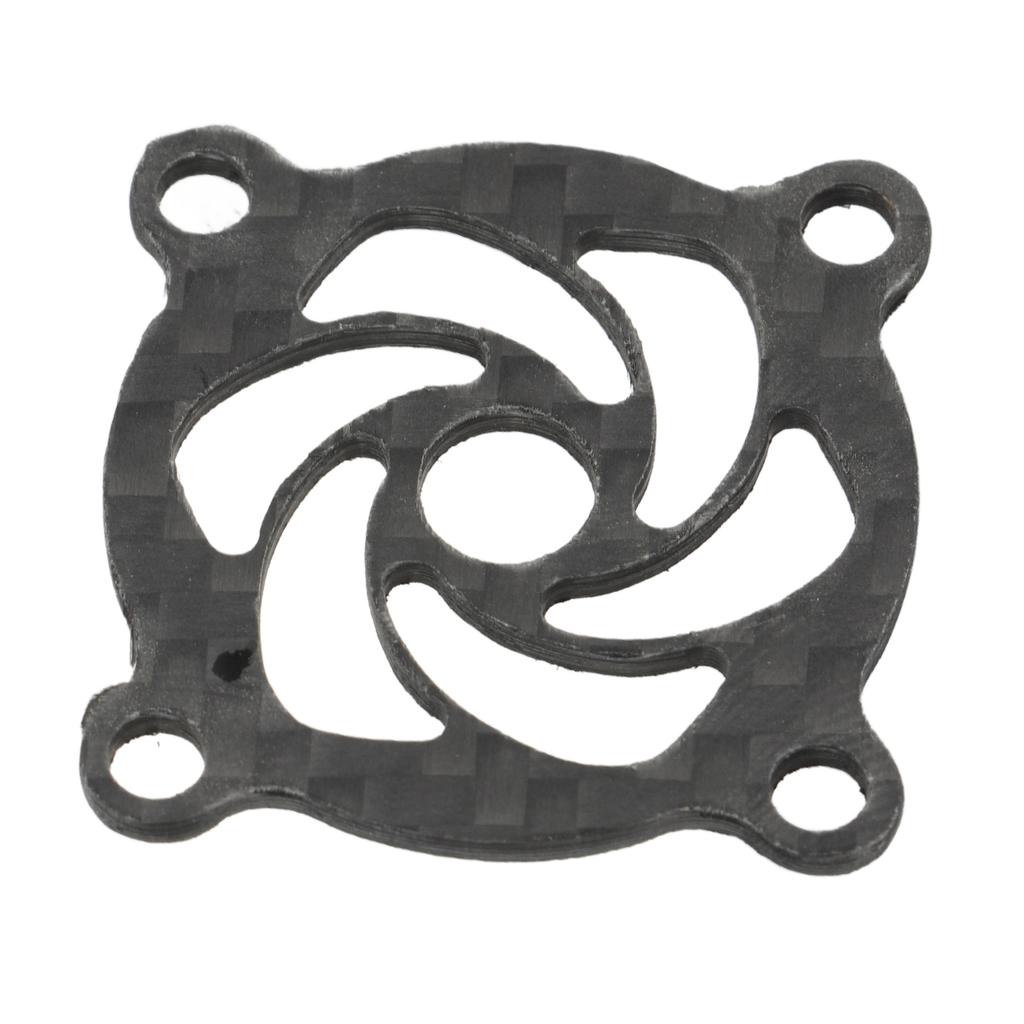 30x30mm Kühlerlüfterabdeckung Kohlefaser RC Elektromotor Lüfter Wärmeableitungsabdeckung B