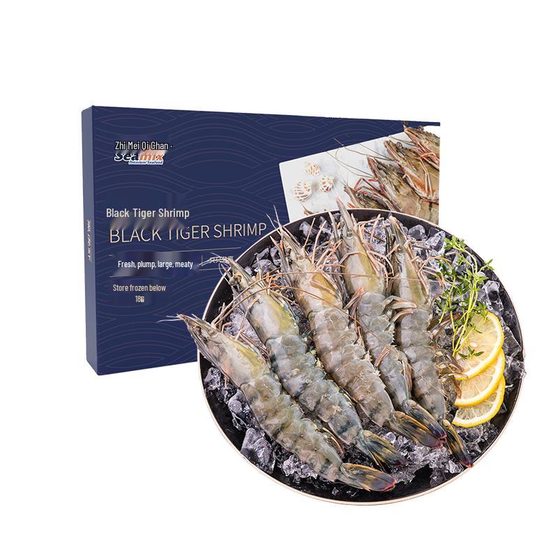 Ximei Fresh Frozen Black Tiger Shrimp