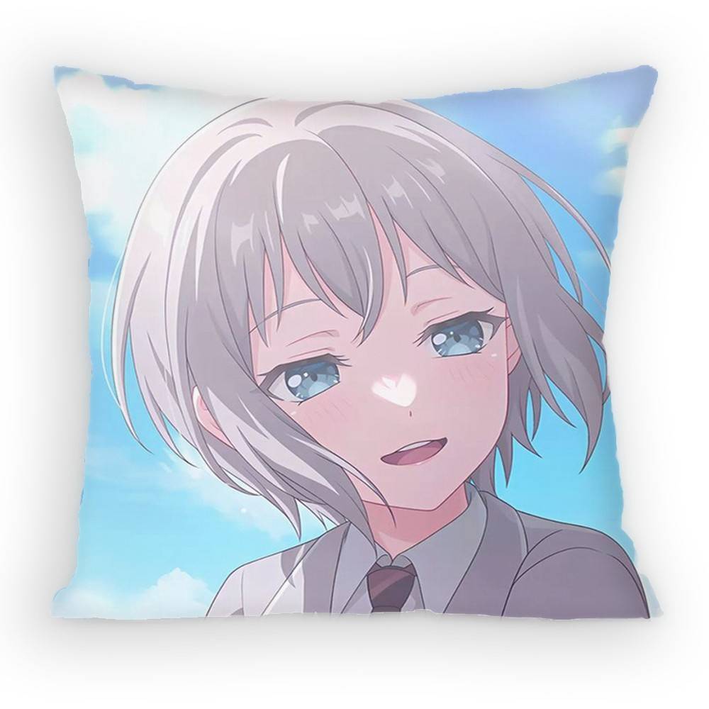 BanG Dream Its Mygo Pillow Case Sofa Living Room Bedroom Headboard Backrest Cushion Square Cushion Nap Time