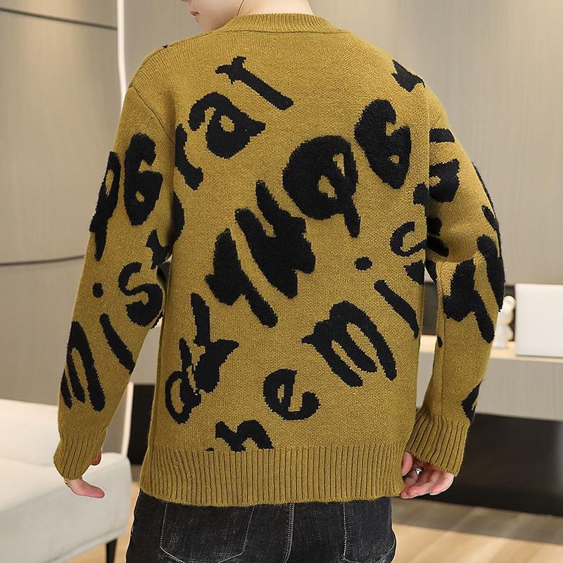 Hot Sale, New Casual Crew Neck Sweater, Long-sleeved Knitted Top, Large Size Sweater